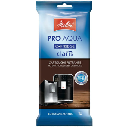 Melitta Pro Aqua Claris vattenfilter för espressomaskiner, nordisk köksutrustning