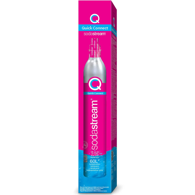 Sodastream Quick Connect kolsyrepatron 60L för kolsyremaskin, Nordic Cookware