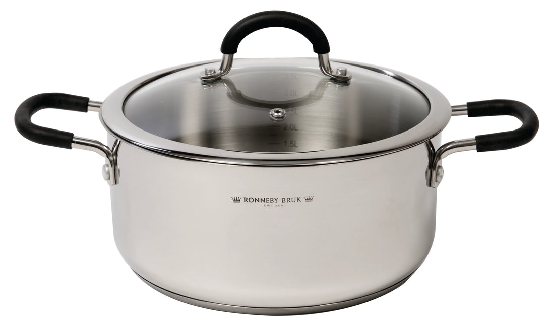 Maestro Rostfritt Gryta 22 cm