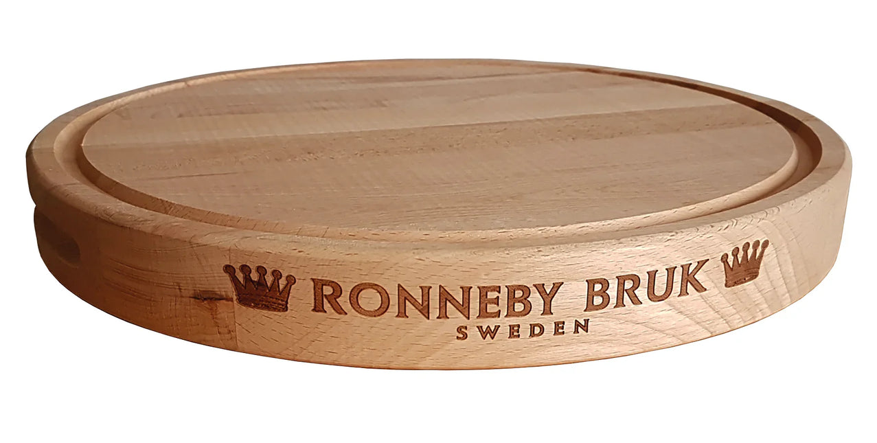 Skärbräda rund 35 x 4 cm