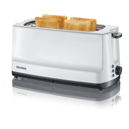 Modern Severin brödrost i rostfritt stål med fyra brödskivor, Nordic Cookware köksprodukt