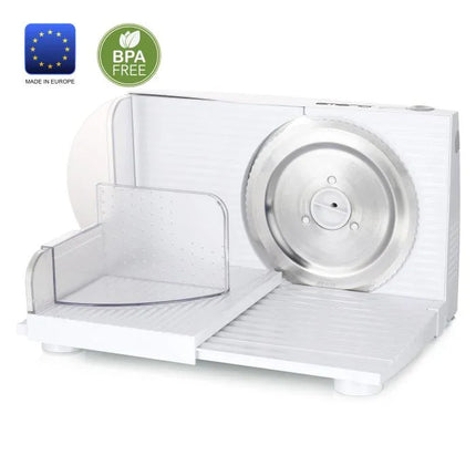 Vit köksskivmaskin i metall från Nordic Cookware, BPA-fri och tillverkad i Europa.