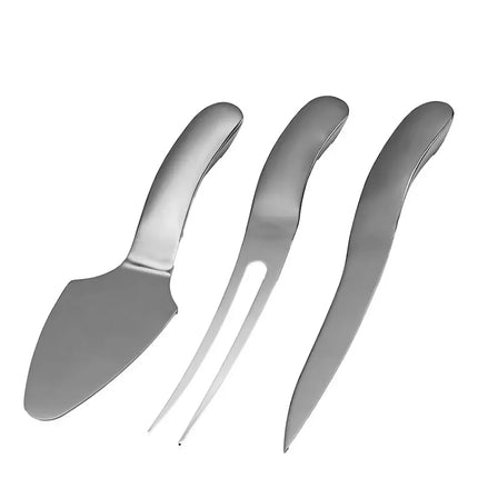 Santo tårtset med tårtspade, kniv och gaffel stål