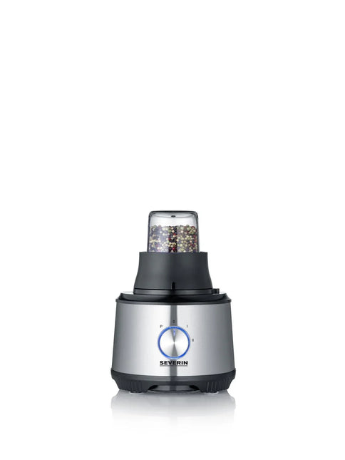 Severin köksmixer i rostfritt stål med kryddor, modern hushållsapparat från Nordic Cookware