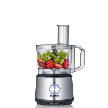 Matberedare Severin med färska grönsaker, modern köksmaskin från Nordic Cookware