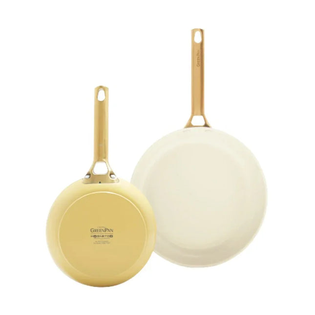 GreenPan Padova stekpanna set gul 20+26 cm 2 st.