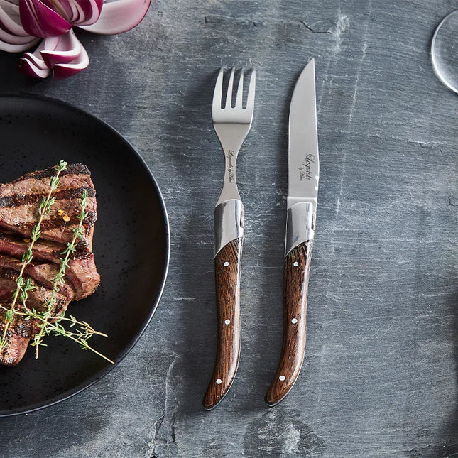 Laguiole by Hâws stekgaffelset 6 delar.