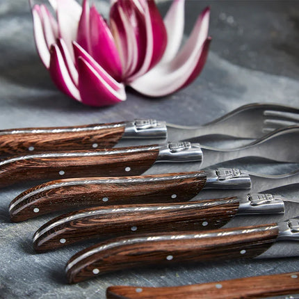 Laguiole by Hâws stekgaffelset 6 delar.