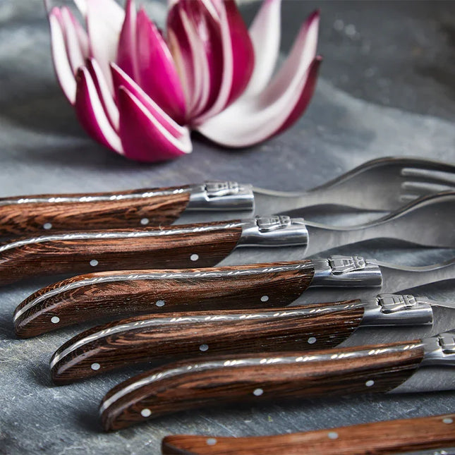 Laguiole by Hâws stekgaffelset 6 delar.