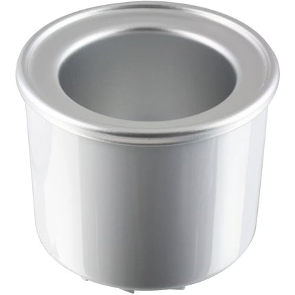 Silverfärgad metallbunk insats från Nordic Cookware för köksanvändning