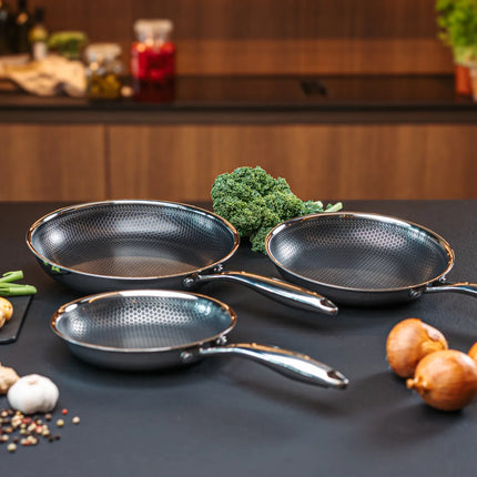 Hâws Santo hybrid coating stekpanneset 3 delar