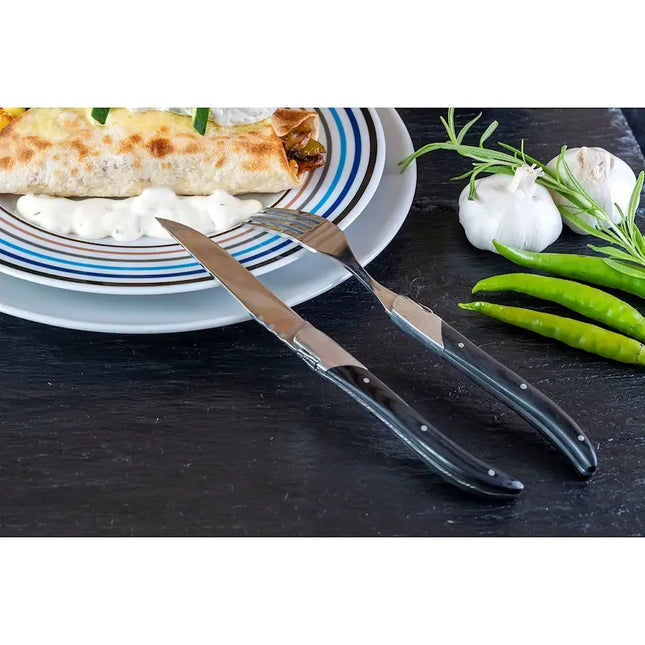 Stekkniv 6-Pack Ibenholt