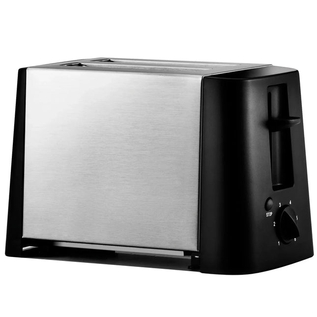 Modern brödrost i rostfritt stål från Nordic Cookware på vit bakgrund