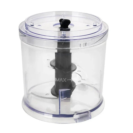 Genomskinlig mixerbehållare med lock från Nordic Cookware, köksredskap