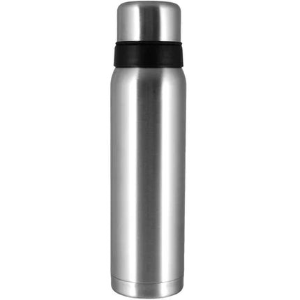 Rostfri termosflaska från Nordic Cookware på vit bakgrund, köksutrustning