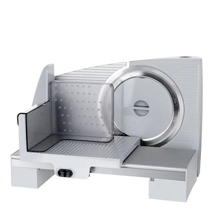 Elektrisk skärmaskin i silver från Nordic Cookware, modern design för kök