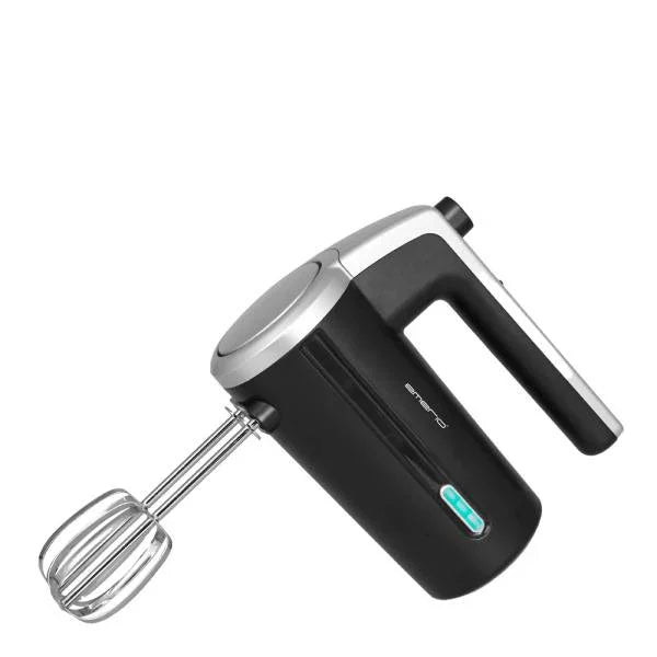 Svart och silver elvisp med vispar, köksapparat från Nordic Cookware