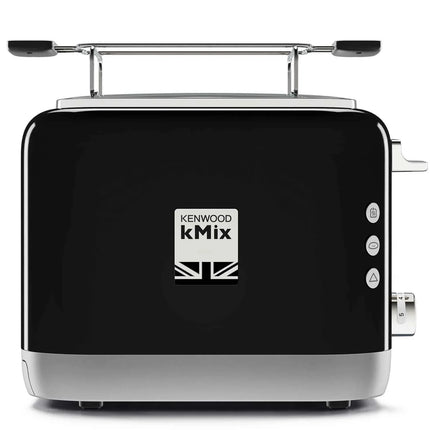 Kenwood kMix svart brödrost med silverdetaljer, modern design, Nordic Cookware