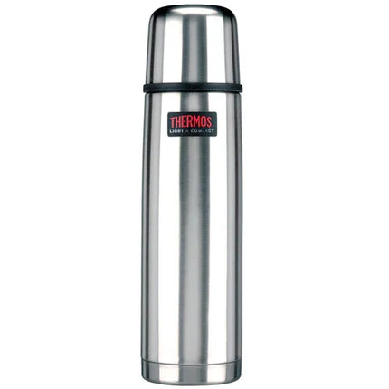 Rostfri termosflaska Thermos, produktbild på blank flaska från Nordic Cookware
