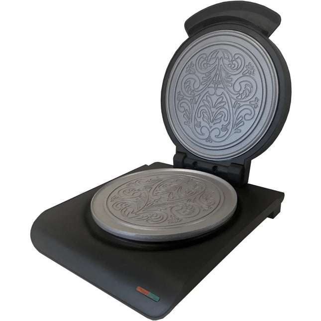 Elektriskt järn för nordiska kakor med dekorativt mönster från Nordic Cookware