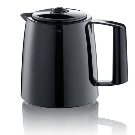 Svart Severin elektrisk kaffebryggare i modern design, Nordic Cookware köksprodukt