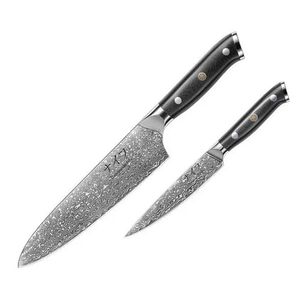 G10 knivset 2 delar kockkniv + allkniv