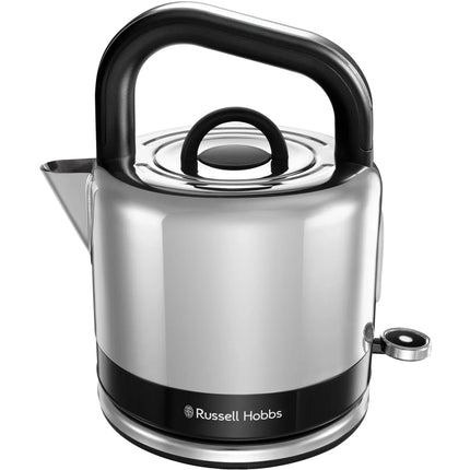 Modern elektrisk vattenkokare i rostfritt stål från Russell Hobbs, Nordic Cookware köksutrustning