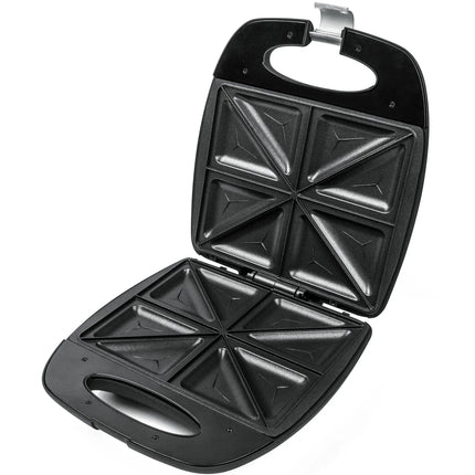 Svart smörgåsgrill för sex trekantiga smörgåsar, Nordic Cookware köksutrustning