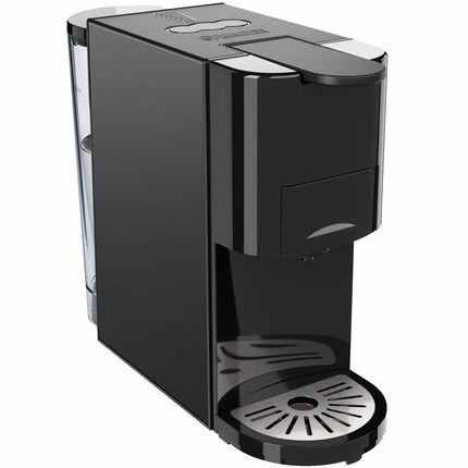 Modern svart kaffemaskin med minimalistisk design från Nordic Cookware