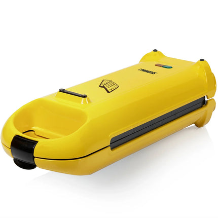 Gul våffeljärn Princess, bänkapparat från Nordic Cookware, modern köksdesign