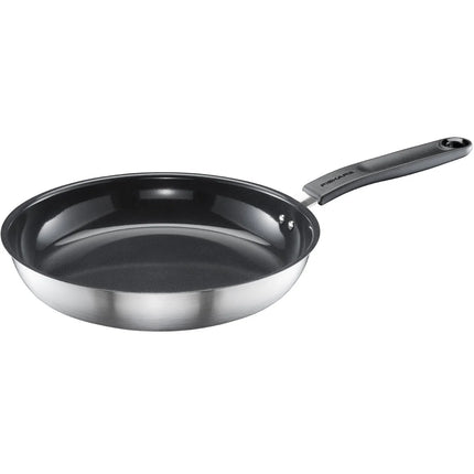 Rostfri stekpanna med svart non-stick-beläggning från Nordic Cookware