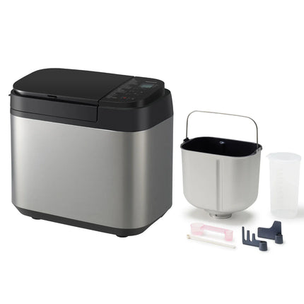 Brödbakmaskin i rostfritt stål med tillbehör, Nordic Cookware bakmaskin