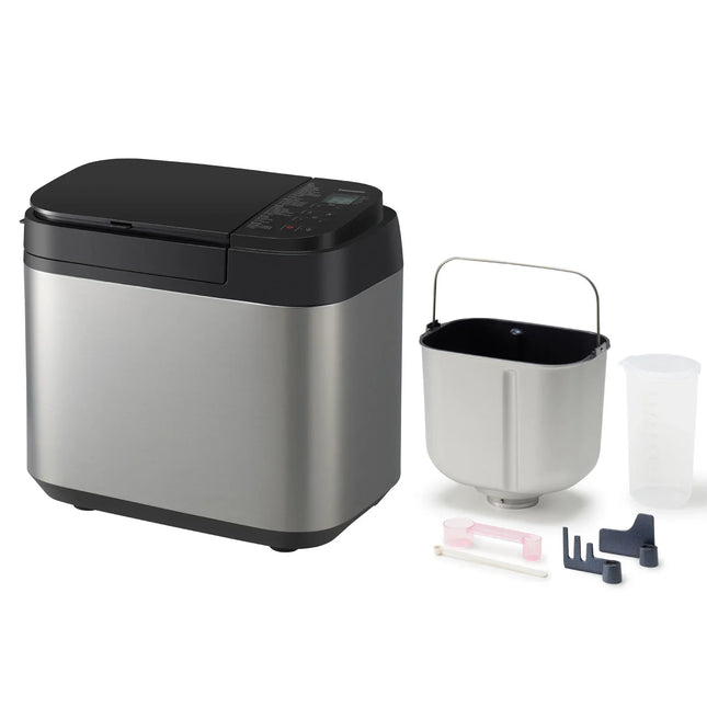 Brödbakmaskin i rostfritt stål med tillbehör, Nordic Cookware bakmaskin