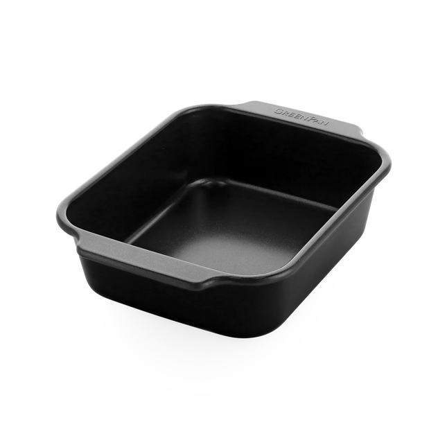 Svart keramisk brownieform 22,5 cm x 18,5 cm