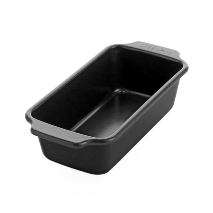 Svart keramisk brödform 22,5 cm x 11,5 cm