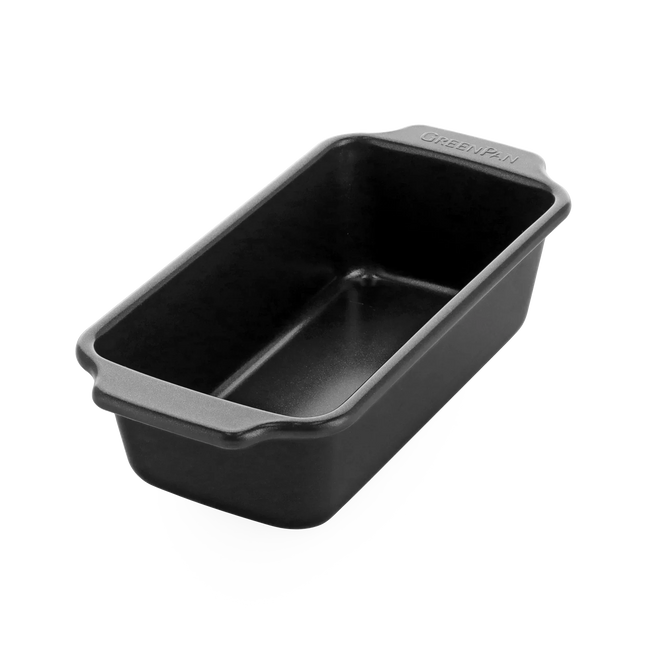 Svart keramisk brödform 22,5 cm x 11,5 cm