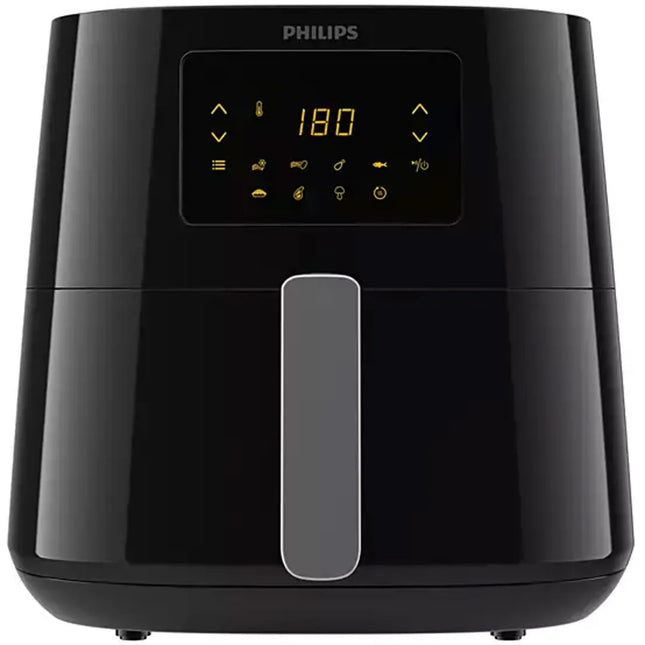 Svart Philips airfryer med digital display, köksutrustning från Nordic Cookware