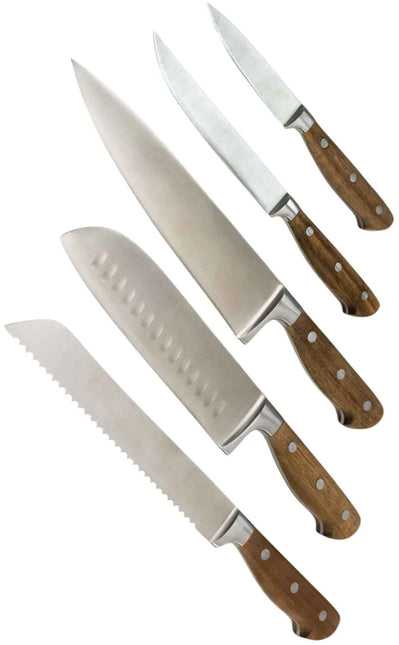 Haws Santo 5-delat kockknivsset, ek