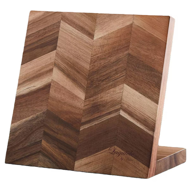 Magnetisk knivblock, akaciaträ