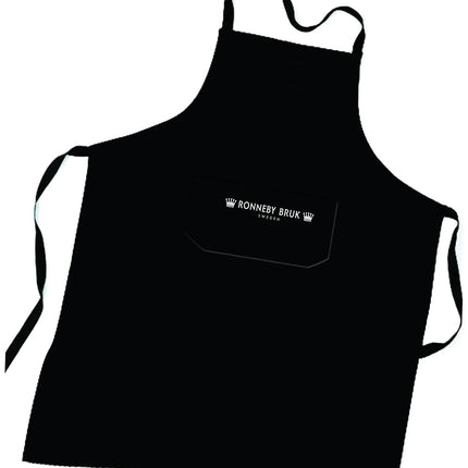 156200 Förkläde bomull svart