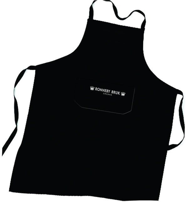 156200 Förkläde bomull svart