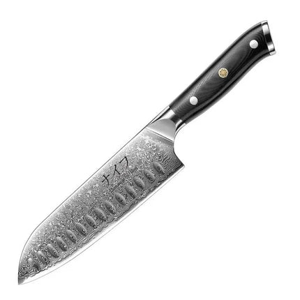 Santokukniv 32 cm svart