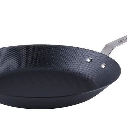 Stekpanna, präglat kolstål Ø30 cm