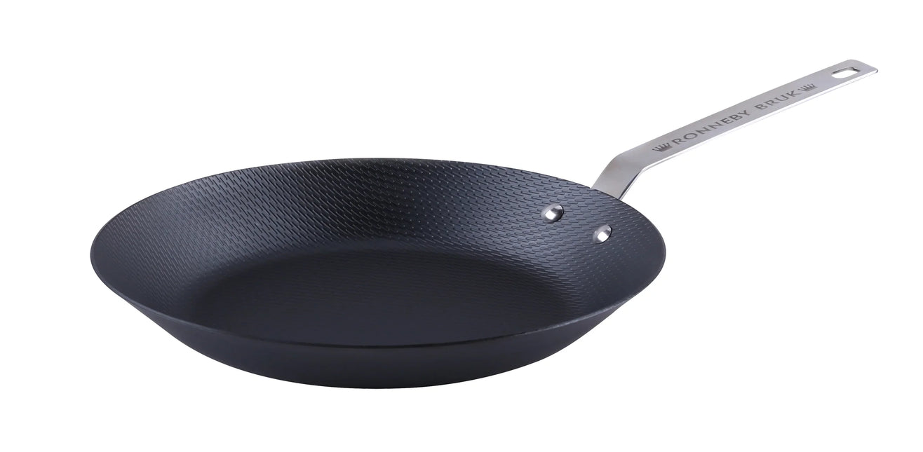 Stekpanna, präglat kolstål Ø30 cm