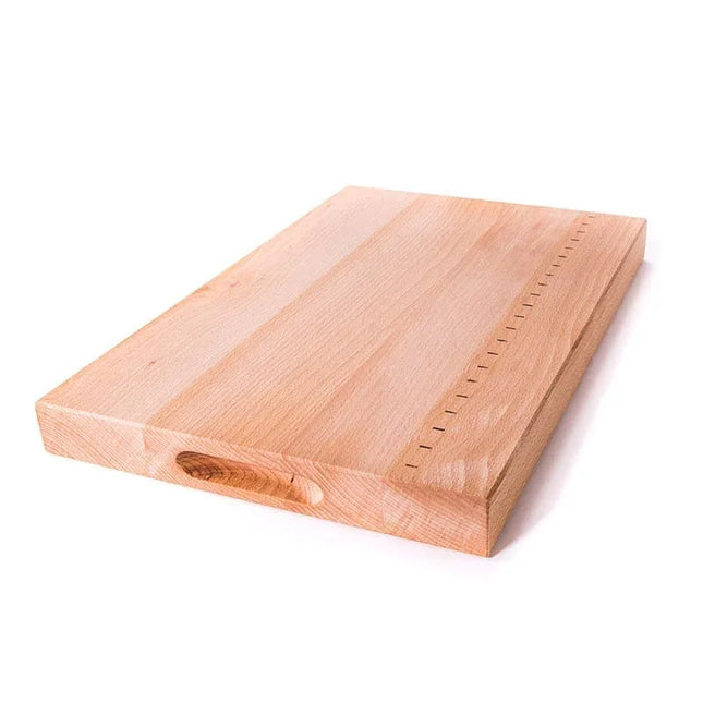 B-13HMO | Skärbräda i bok med handtag och mått, oljad – 750x300x40mm