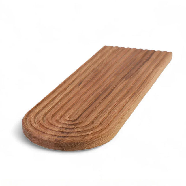 EK-33OVAL | Brödbräda/serveringsbricka i ek – 500x200x21mm