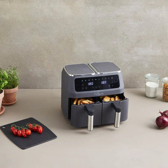 Hâws Dual Air Fryer 2x4L 2800W PFAS Free Coating