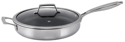 Hâws Santo sautépanna med lock 28 cm och hybridbeläggning