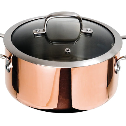 Maestro Koppar Gryta 20 cm