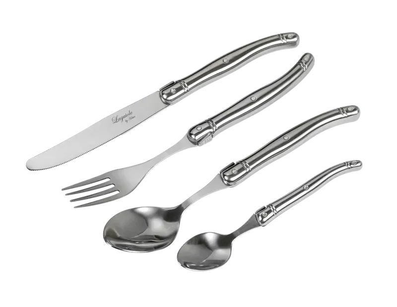 Laguiole By Hâws bestickset med 24 delar i rostfritt stål